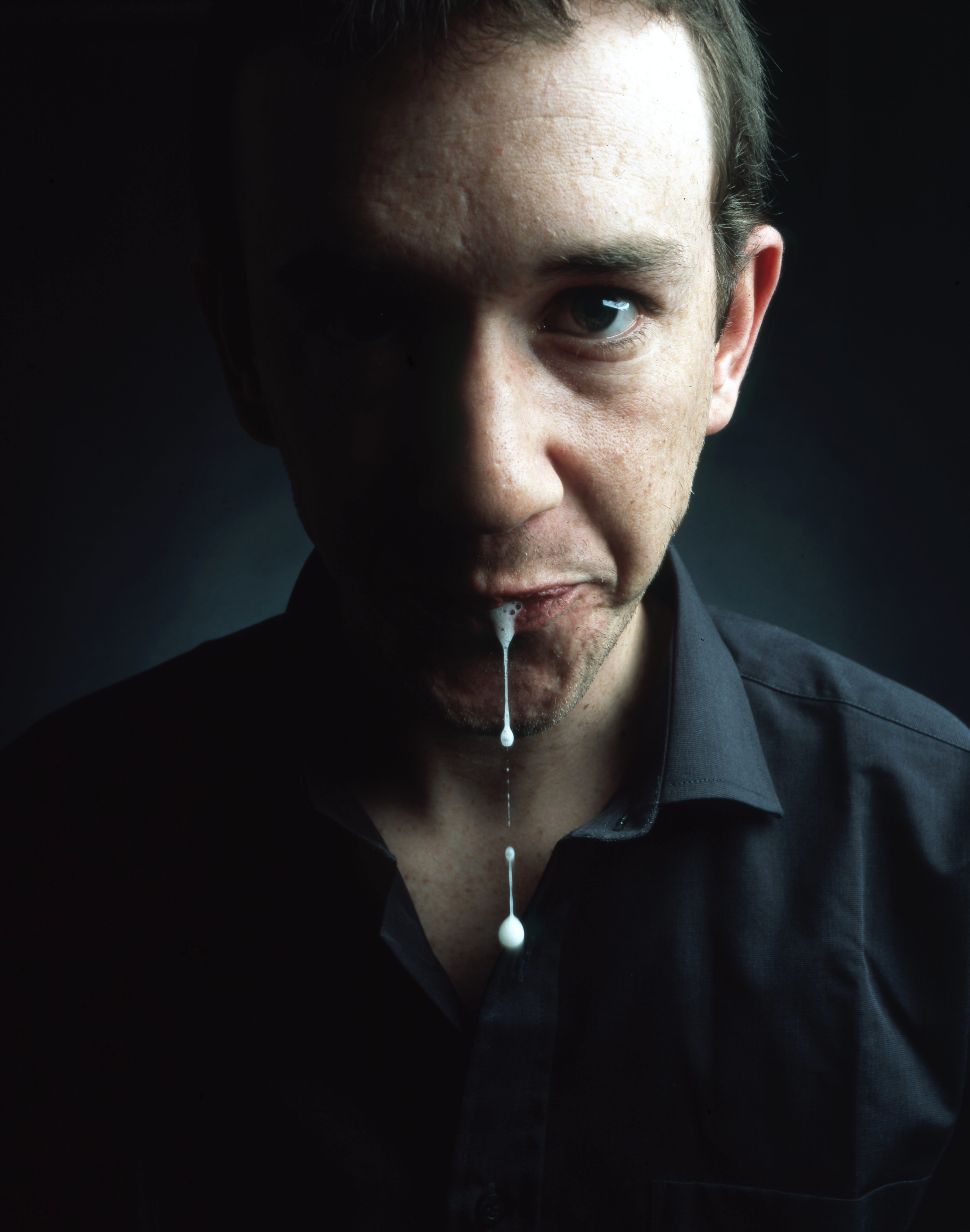 Creative portrait by Patrick Dansey, photographer Edinburgh